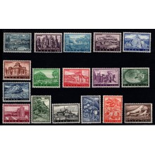 Turistserie. Komplet sæt. Postfrisk.